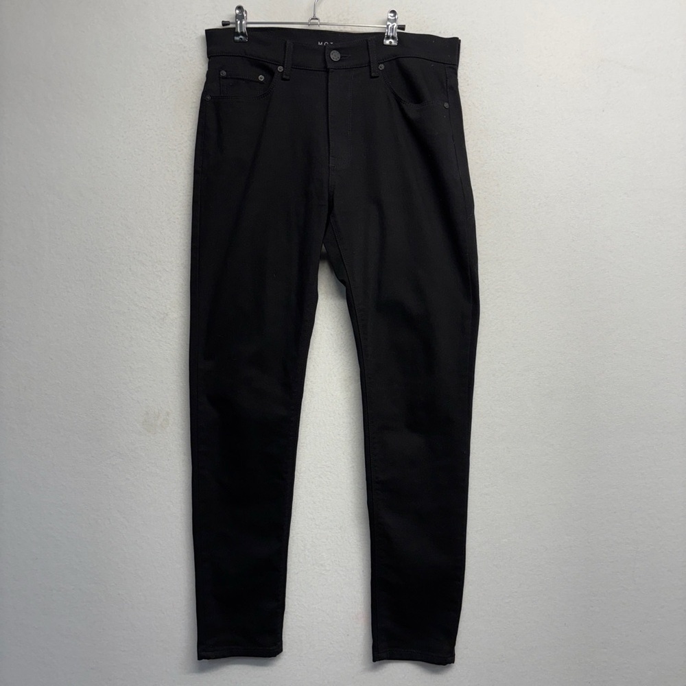 mott‎ & bow 31x32 skinny jeans black cotton stretch
